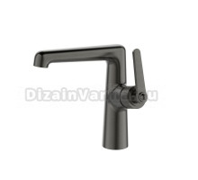 ESKO, Смеситель для умывальника оружейная сталь, латунь, кран на раковину, гарантия 10 лет