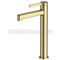 ESKO. Смеситель для раковины, кран высокий, латунь, гарантия 10 лет