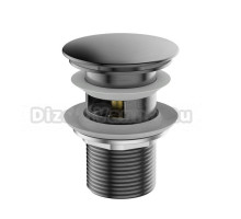 Донный клапан для раковины ESKO черный, серый