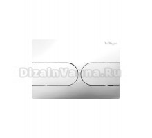 Кнопка смыва для унитаза BelBagno BB-11-CRM пластик, цвет хром