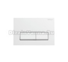 Кнопка смыва для унитаза BelBagno BB-15R-BL пластик, цвет белый глянец