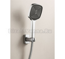 VODA. Лейка для душа, 105 мм, квадратная, 3 года гарантии