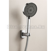 VODA. Лейка для душа, ручной душ 100 мм, овальная, круглая душевая лейка 3 режима