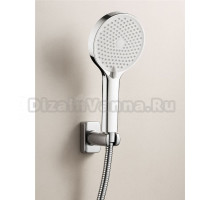 VODA. Лейка для душа 3 режима, хром, ручной душ для ванны. Гарантия 3 года