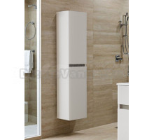 Шкаф-пенал для ванной Veneciana Adel 35 L/R подвесной, глянцевый белый