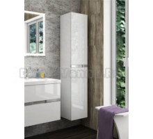 Шкаф-пенал для ванной Veneciana Allia 35 L/R подвесной, глянцевый белый