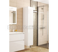 Шкаф-пенал для ванной Veneciana Aventino 35 L/R подвесной, глянцевый белый