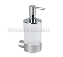 Дозатор для жидкого мыла Splendy Passion PA4041VSCR настенный, хром, белый