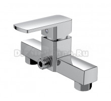 Смеситель для душа, в ванную, без аксессуаров, без излива, хром, VODA