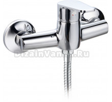 Смеситель для душа без излива, с лейкой и шлангом в комплекте, гарантия 5 лет, VODA