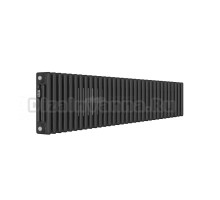 Радиатор стальной трубчатый Kohr Heim SRC01-3030/32DB 3 трубы, 32 секции, боковое проходное подключение, черный