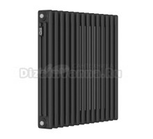 Радиатор стальной трубчатый Kohr Heim SRC01-3057/14DB 3 трубы, 14 секций, боковое проходное подключение, черный