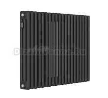 Радиатор стальной трубчатый Kohr Heim SRC01-3057/20DB 3 трубы, 20 секций, боковое проходное подключение, черный