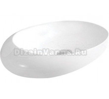 Накладная раковина SINTESI SIN-LVB-APP-406 белая, овальная
