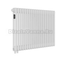 Радиатор стальной трубчатый Kohr Heim SRC01-2050/20H01 2 трубы, 20 секций, нижнее универсальное подключение, белый