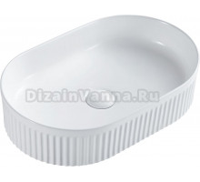 Накладная раковина SINTESI SIN-LVB-APP-417 белая, овальная