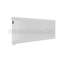 Радиатор стальной трубчатый Kohr Heim SRC01-2050/38H01 2 трубы, 38 секций, нижнее универсальное подключение, белый