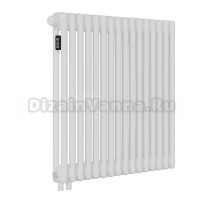 Радиатор стальной трубчатый Kohr Heim SRC01-2057/16H01 2 трубы, 16 секций, нижнее универсальное подключение, белый