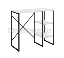 Шкаф над стиральной машиной Ridberg Colorado 1215149 над стиральной машиной с полками, белый, черный