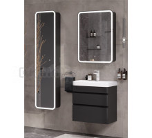 Мебель для ванной комнаты EQUIL Eltoro 70.2Y подвесная, black matt