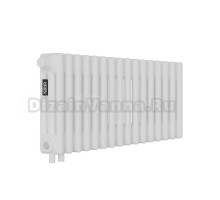 Радиатор стальной трубчатый Kohr Heim SRC01-3030/16H01 3 трубы, 16 секций, нижнее универсальное подключение, белый