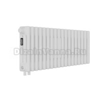 Радиатор стальной трубчатый Kohr Heim SRC01-3030/18H01 3 трубы, 18 секций, нижнее универсальное подключение, белый