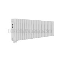 Радиатор стальной трубчатый Kohr Heim SRC01-3030/24H01 3 трубы, 24 секции, нижнее универсальное подключение, белый