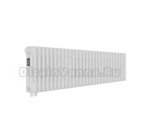 Радиатор стальной трубчатый Kohr Heim SRC01-3030/28H01 3 трубы, 28 секций, нижнее универсальное подключение, белый