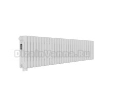 Радиатор стальной трубчатый Kohr Heim SRC01-3030/30H01 3 трубы, 30 секций, нижнее универсальное подключение, белый