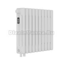 Радиатор стальной трубчатый Kohr Heim SRC01-3037/10H01 3 трубы, 10 секций, нижнее универсальное подключение, белый