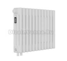 Радиатор стальной трубчатый Kohr Heim SRC01-3037/12H01 3 трубы, 12 секций, нижнее универсальное подключение, белый