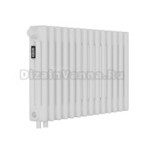 Радиатор стальной трубчатый Kohr Heim SRC01-3037/14H01 3 трубы, 14 секций, нижнее универсальное подключение, белый