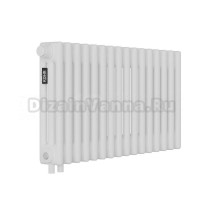 Радиатор стальной трубчатый Kohr Heim SRC01-3037/16H01 3 трубы, 16 секций, нижнее универсальное подключение, белый