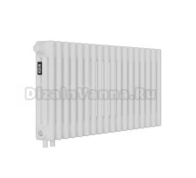 Радиатор стальной трубчатый Kohr Heim SRC01-3037/18H01 3 трубы, 18 секций, нижнее универсальное подключение, белый