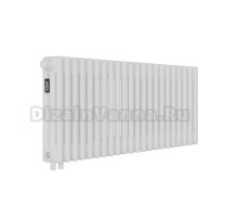 Радиатор стальной трубчатый Kohr Heim SRC01-3037/22H01 3 трубы, 22 секции, нижнее универсальное подключение, белый