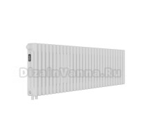 Радиатор стальной трубчатый Kohr Heim SRC01-3037/30H01 3 трубы, 30 секций, нижнее универсальное подключение, белый