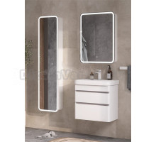 Мебель для ванной комнаты EQUIL Soldi 60.2Y подвесная, белый софт