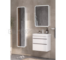 Мебель для ванной комнаты EQUIL Soldi 70.2Y подвесная, белый софт