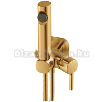 Гигиенический душ Haiba HB5518-5 со смесителем, С ВНУТРЕННЕЙ ЧАСТЬЮ, золото