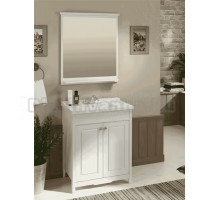 Мебель для ванной комнаты Comforty Тбилиси 70 напольная, белый глянец, с раковиной COMFORTY XD-F70