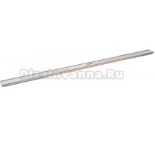 Душевой трап (лоток) Huppe Virtuoso 47H0032000000007 85 см, решетка матовый сатин, с сифоном