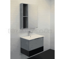 Мебель для ванной комнаты Comforty Франкфурт 60 подвесная, светлый бетон