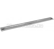 Душевой трап (лоток) Huppe Ilusion 47H0033000000003 85 см, решетка матовое серебро, с сифоном