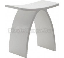 Табурет Abber Stein AS1639 матовый белый