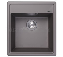 Мойка кухонная Abber Quarz AQ2901G матовая серая