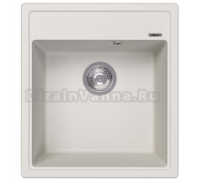 Мойка кухонная Abber Quarz AQ2901W матовая белая