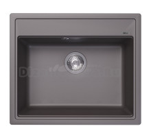 Мойка кухонная Abber Quarz AQ2902G матовая серая