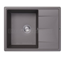Мойка кухонная Abber Quarz AQ2903G матовая серая