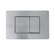 Кнопка смыва для унитаза Abber AC0120MCH нержавеющая сталь, цвет матовый хром