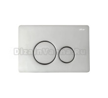 Кнопка смыва для унитаза Abber AC0121 нержавеющая сталь, цвет глянцевый хром